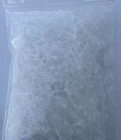 Наконечник без фильтра 10 мкл (россыпь) 1000 шт, стерильный, с градуировкой