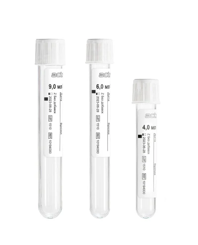 Пробирка вакуумная без добавок Acti-Fine