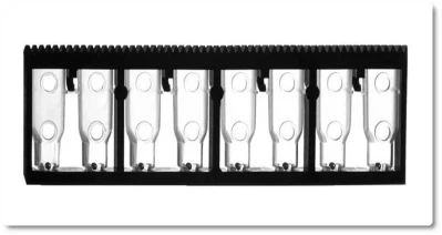 Рэк с кюветами и миксерами (8 кювет ) к Thrombolyzer XRM.