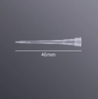 Наконечники удлиненные наконечники в пакете 10мкл, не стерильные, длина 45,7