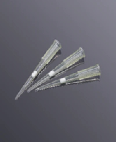 Наконечники в пакете 20мкл, не стерильные, с фильтром, длина 50,55