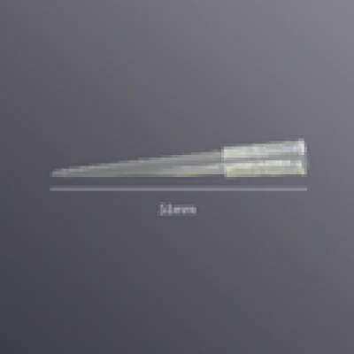 Наконечники в штативе 200мкл, стерильные, длина 50,55